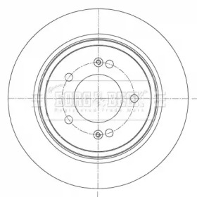BORG & BECK bbd5418 -  Тормозной диск
